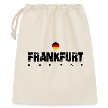 Minimalist German Flag Emblem - Gift Bag 40 x 50 cm - nature - Front