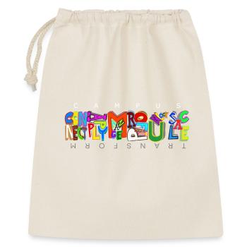 AICampus2026 - Geschenkbeutel aus Baumwolle (40 x 50 cm) - Natur - Vorne