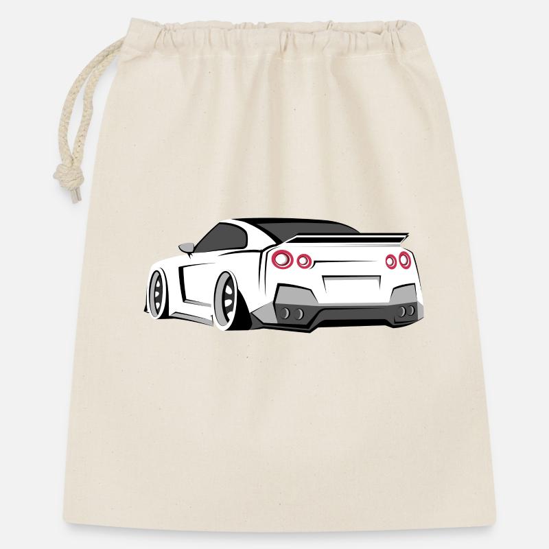 GTR Racing Tuner Symbol Gift Idea - Gift Bag 40 x 50 cm - nature