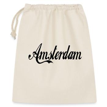 Amsterdam - couleur personnalisable - Sac cadeau 40 x 50 cm - nature - Devant