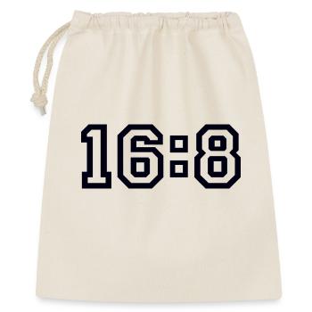 Diet 16 to 8 - Gift Bag 40 x 50 cm - nature - Front
