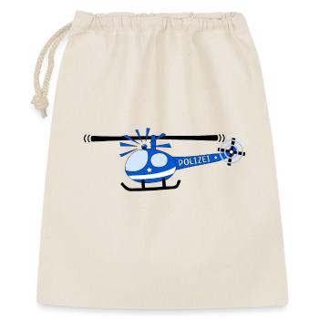 Helicopter Police Children - Gift Bag 40 x 50 cm - nature - Front