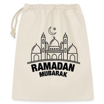 Ramadan Mubarak transparent - Gift Bag 40 x 50 cm - nature - Front