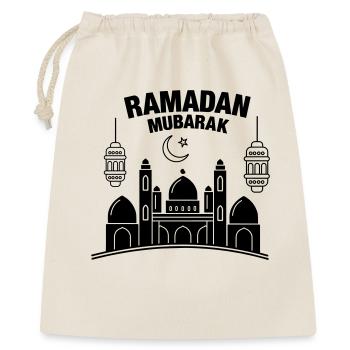 Ramadan Mubarak lights - Gift Bag 40 x 50 cm - nature - Front