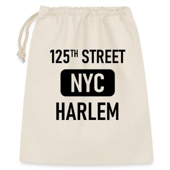 Harlem - NYC - 125th Street - New York City - Gift Bag 40 x 50 cm - nature - Front