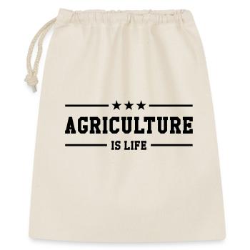 Agriculture is life - Sac cadeau 40 x 50 cm - nature - Devant
