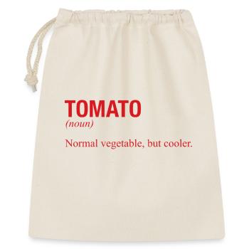 TOMATO Tomate - Sac cadeau 40 x 50 cm - nature - Devant