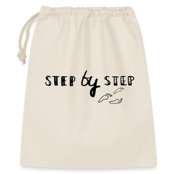 step by step - Gift Bag 40 x 50 cm - nature - Front