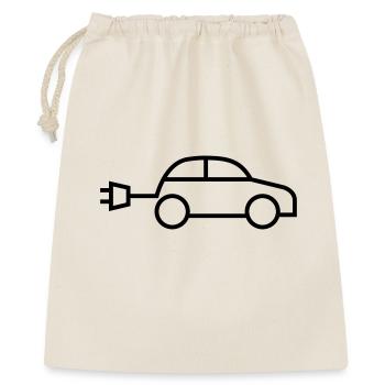 electric car e-car electric car - Gift Bag 40 x 50 cm - nature - Front