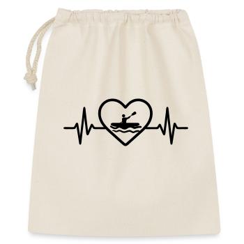 Kayak Heart Sports nautiques - Sac cadeau 40 x 50 cm - nature - Devant