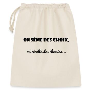 CITATION. MESSAGE. HUMOUR. CITATIONS DRÔLES - Sac cadeau 40 x 50 cm - nature - Devant