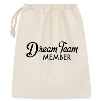 Dream Team Member - Sac cadeau 40 x 50 cm - nature - Devant