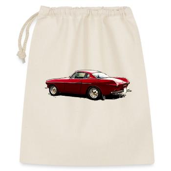 Oldtimer P1800 S - Geschenkbeutel aus Baumwolle (40 x 50 cm) - Natur - Vorne