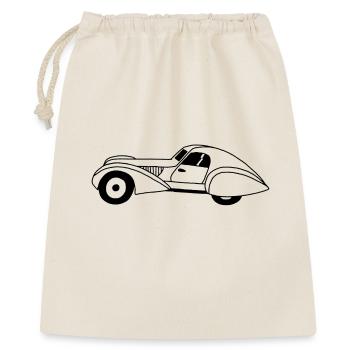 Black automobile and water drop - Gift Bag 40 x 50 cm - nature - Front