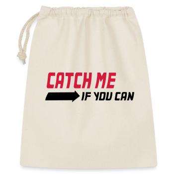 Catch me if you can - Sac cadeau 40 x 50 cm - nature - Devant