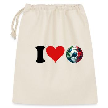 I love Italian football - Gift Bag 40 x 50 cm - nature - Front