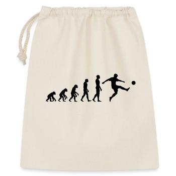 ÉVOLUTION : NÉS POUR LE FOOTBALL ! Match de football - Sac cadeau 40 x 50 cm - nature - Devant