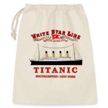 TITANIC ORIGINAL CREATION Louis RUNEMBERG © Adagp - Gift Bag 40 x 50 cm - nature - Front