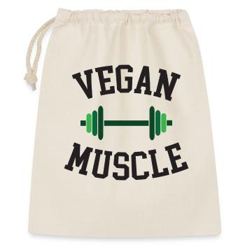 Vegan Muscle - Gift Bag 40 x 50 cm - nature - Front