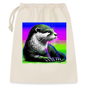 otter - Gift Bag 40 x 50 cm - nature - Front