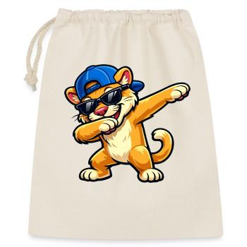 Cougar en train de dabber - Sac cadeau 40 x 50 cm - nature - Devant