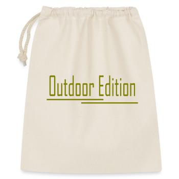 Édition en plein air, aventure, sports, fun, cadeau - Sac cadeau 40 x 50 cm - nature - Devant