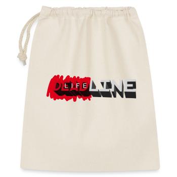 DEADLINE LIFE - let's talk - Gift Bag 40 x 50 cm - nature - Front