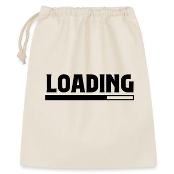 Loading - Geschenkbeutel aus Baumwolle (40 x 50 cm) - Natur - Vorne