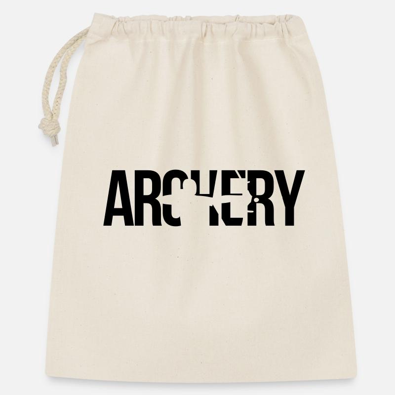archery tir à l'arc - Sac cadeau 40 x 50 cm - nature