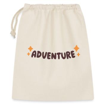 Aventure Ronde et Étoiles Orange - Sac cadeau 40 x 50 cm - nature - Devant