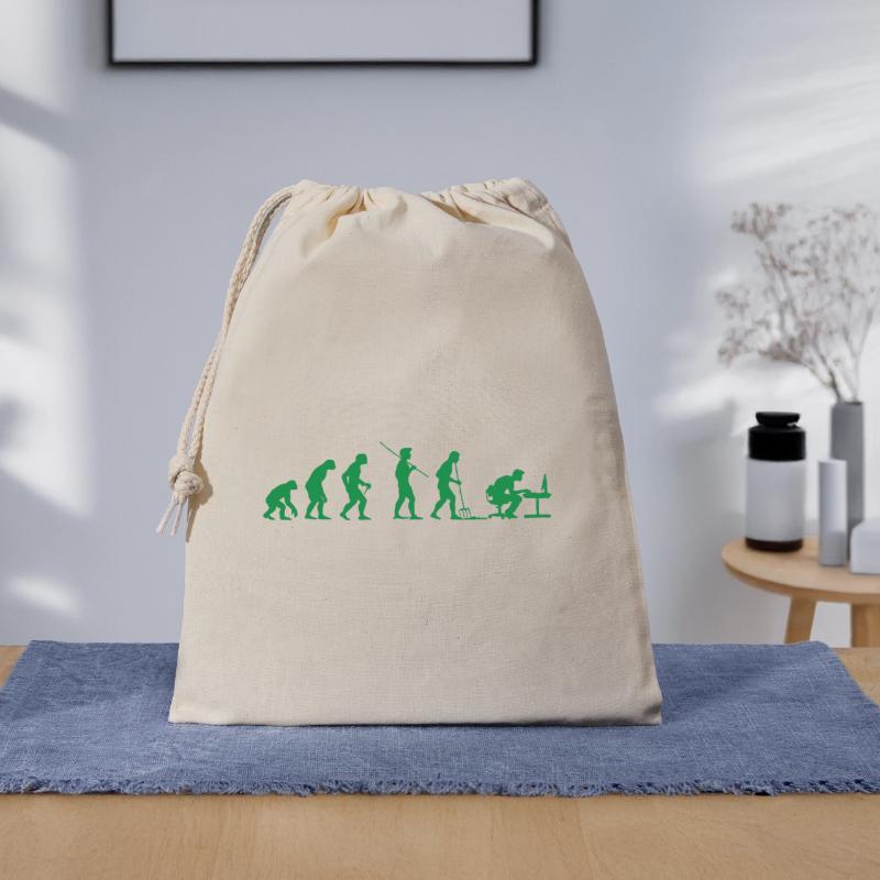Programmierer Evolution Informatiker Entwickler Geschenkbeutel aus Baumwolle (40 x 50 cm)