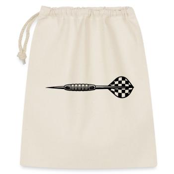 Lancer de fléchettes - Sac cadeau 40 x 50 cm - nature - Devant