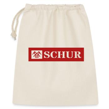 Schur gon Dach Gemorje im Siegerland Sejerlänner  - Geschenkbeutel aus Baumwolle (40 x 50 cm) - Natur - Vorne