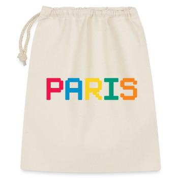PARIS Pixel - Gift Bag 40 x 50 cm - nature - Front