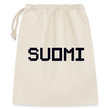 SUOMI Finlande - Sac cadeau 40 x 50 cm - nature - Devant