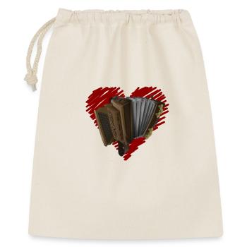 Harmonica Love | ZiachON ! - Sac cadeau 40 x 50 cm - nature - Devant