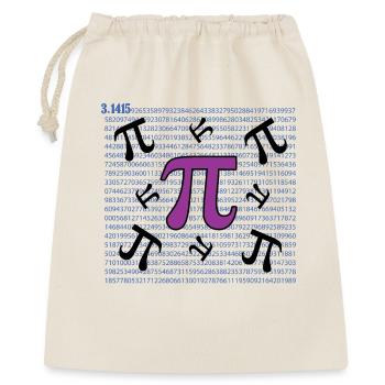 Pi Day - Happy Pi Day - Gift Bag 40 x 50 cm - nature - Front