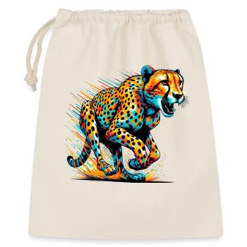 Guépard - Sac cadeau 40 x 50 cm - nature - Devant