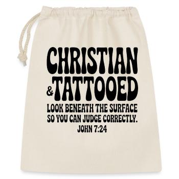 Christian Tattooed - Gift Bag 40 x 50 cm - nature - Front