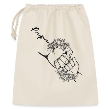 Cadeaux de papa personnalisés Sentimental Daughter - Sac cadeau 40 x 50 cm - nature - Devant