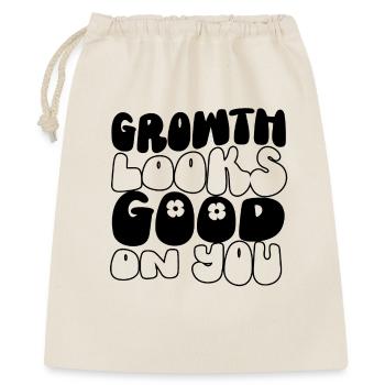 Growth Looks Good On You - Gift Bag 40 x 50 cm - nature - Front