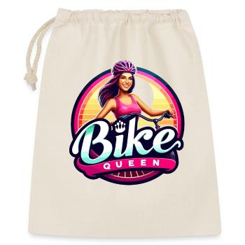 Bike Queen Empowerment Design - Gift Bag 40 x 50 cm - nature - Front