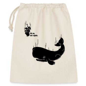 Petunia & Whale - Gift Bag 40 x 50 cm - nature - Front
