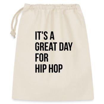 Hip hop - Sac cadeau 40 x 50 cm - nature - Devant