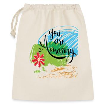 tu es incroyable - Sac cadeau 40 x 50 cm - nature - Devant