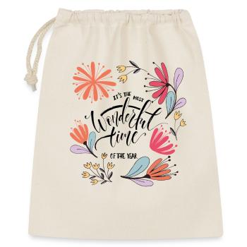 Wonderful Time - Gift Bag 40 x 50 cm - nature - Front