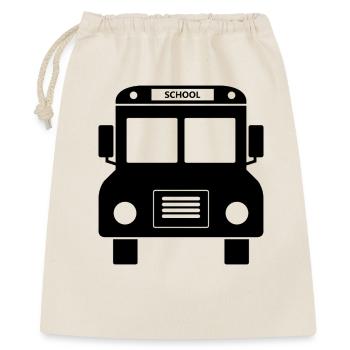 School bus front - Gift Bag 40 x 50 cm - nature - Front