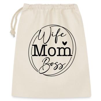 SVG – Empowerment Design Wife - Gift Bag 40 x 50 cm - nature - Front