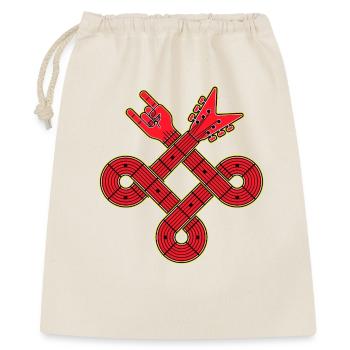 Intertwined Guitar Knot - Gift Bag 40 x 50 cm - nature - Front