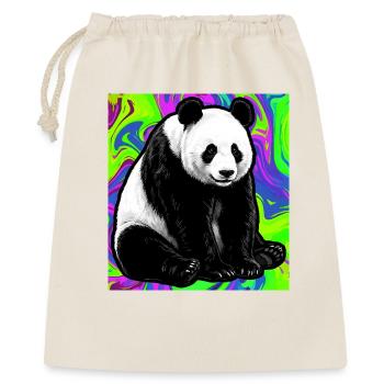 panda - Gift Bag 40 x 50 cm - nature - Front